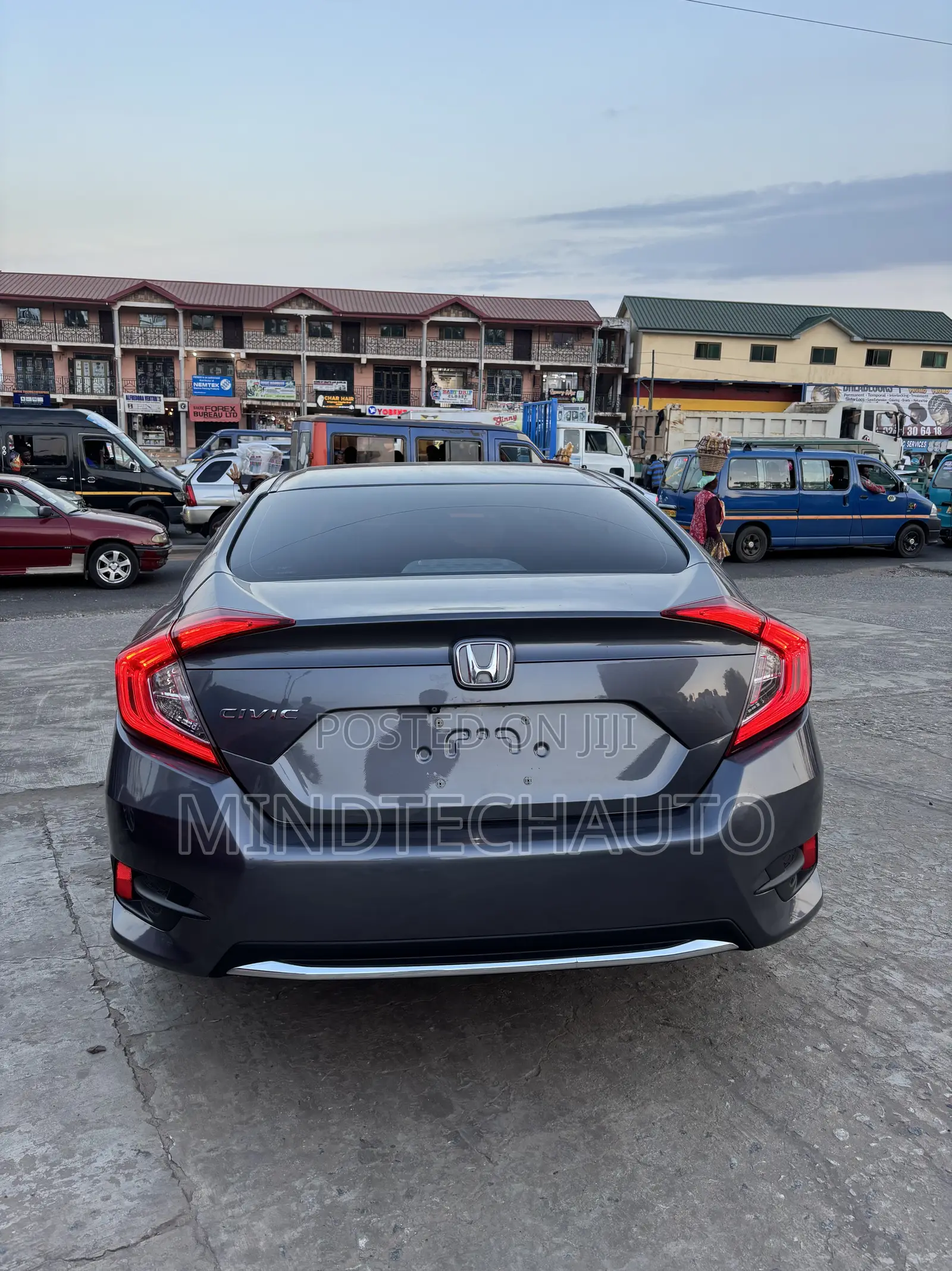 Honda Civic LX Coupe 2019 Gray