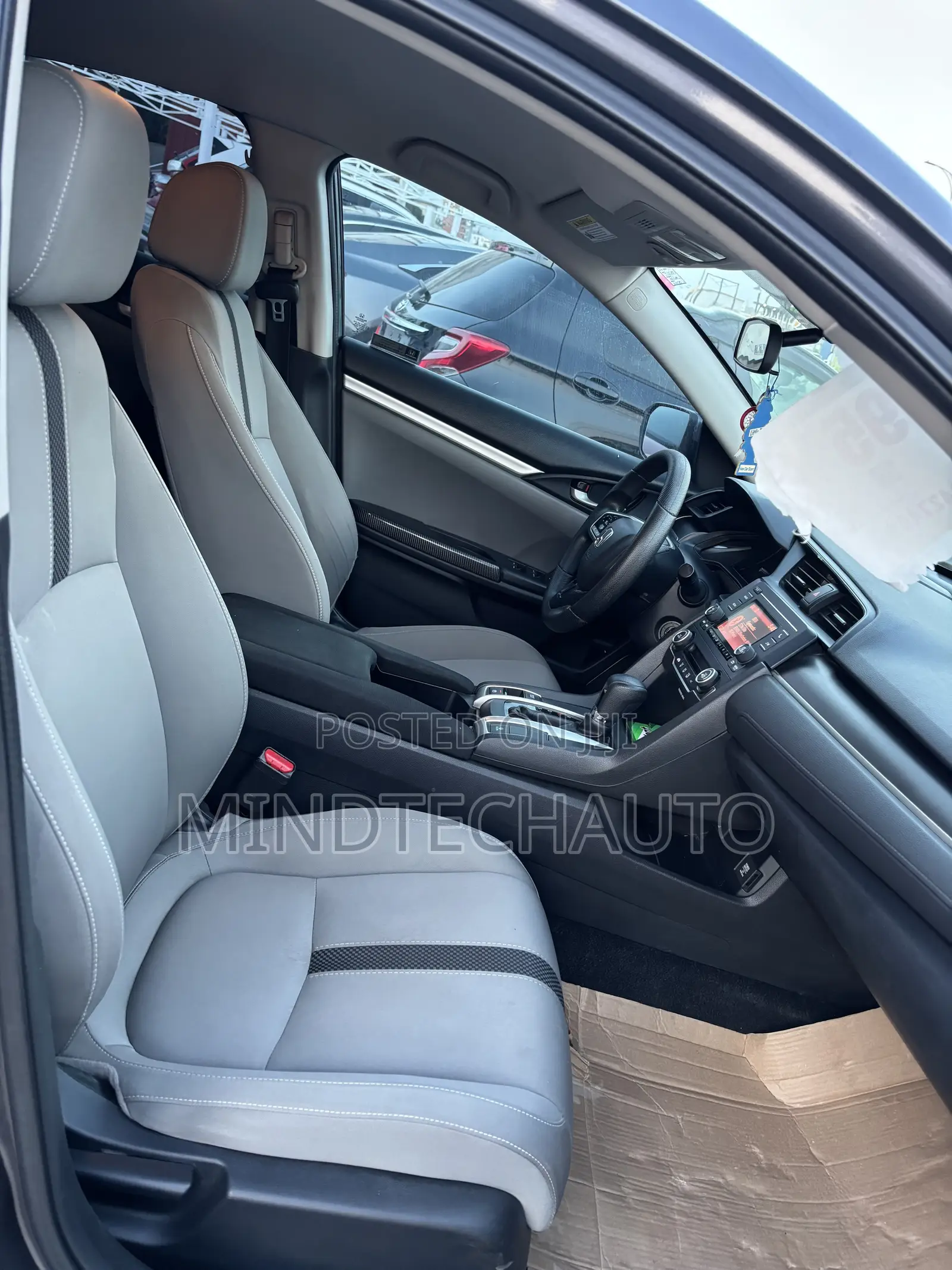 Honda Civic LX Coupe 2019 Gray