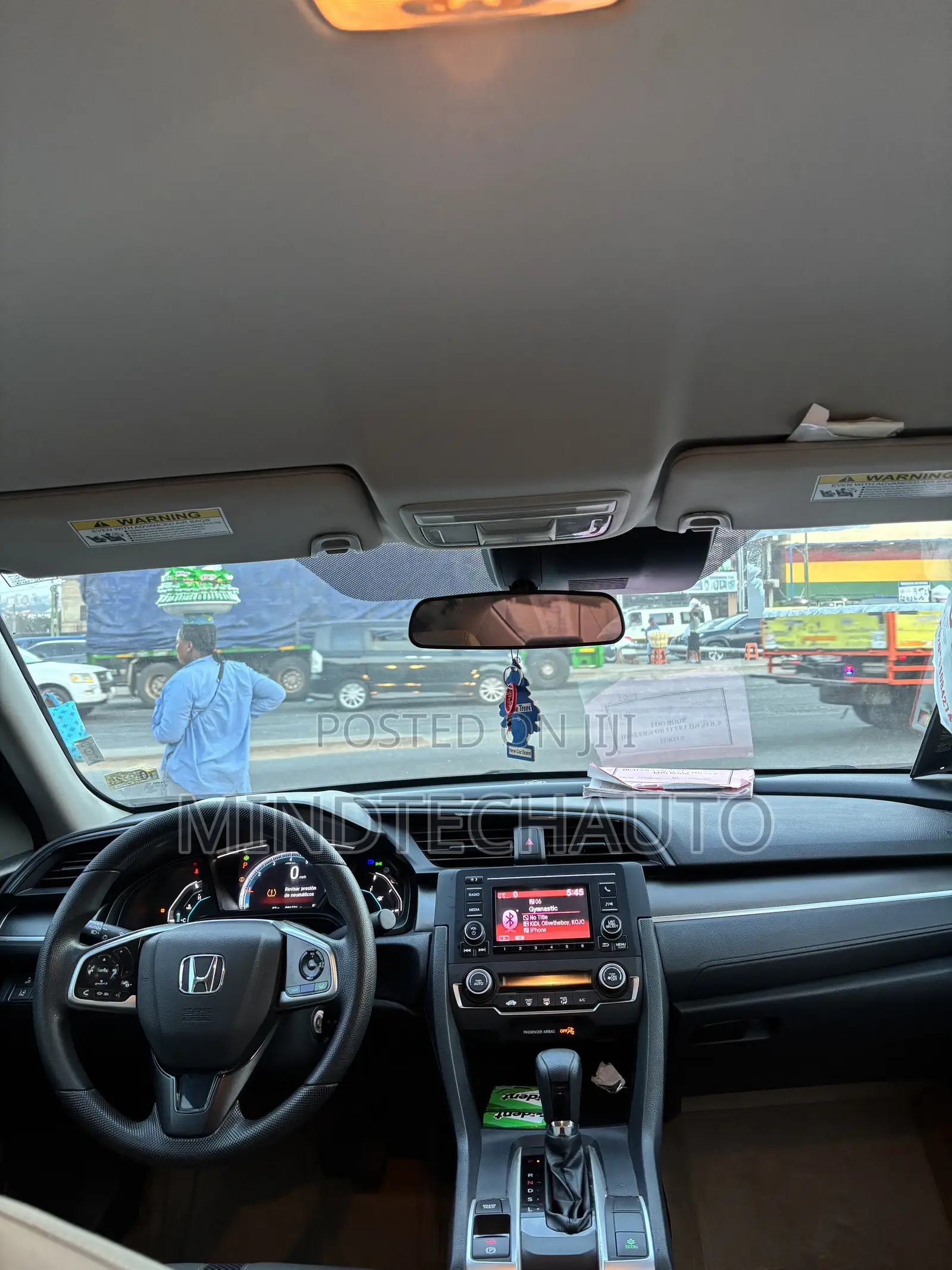 Honda Civic LX Coupe 2019 Gray