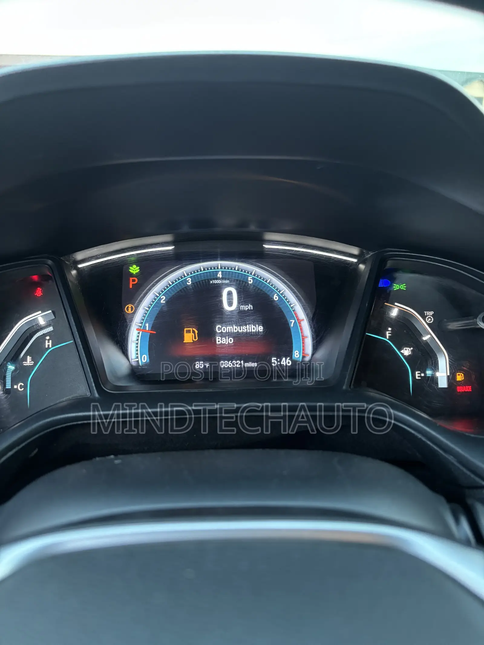 Honda Civic LX Coupe 2019 Gray