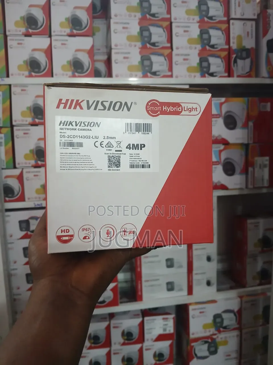 Hikvision Smart Hybrid,Dome 4MP