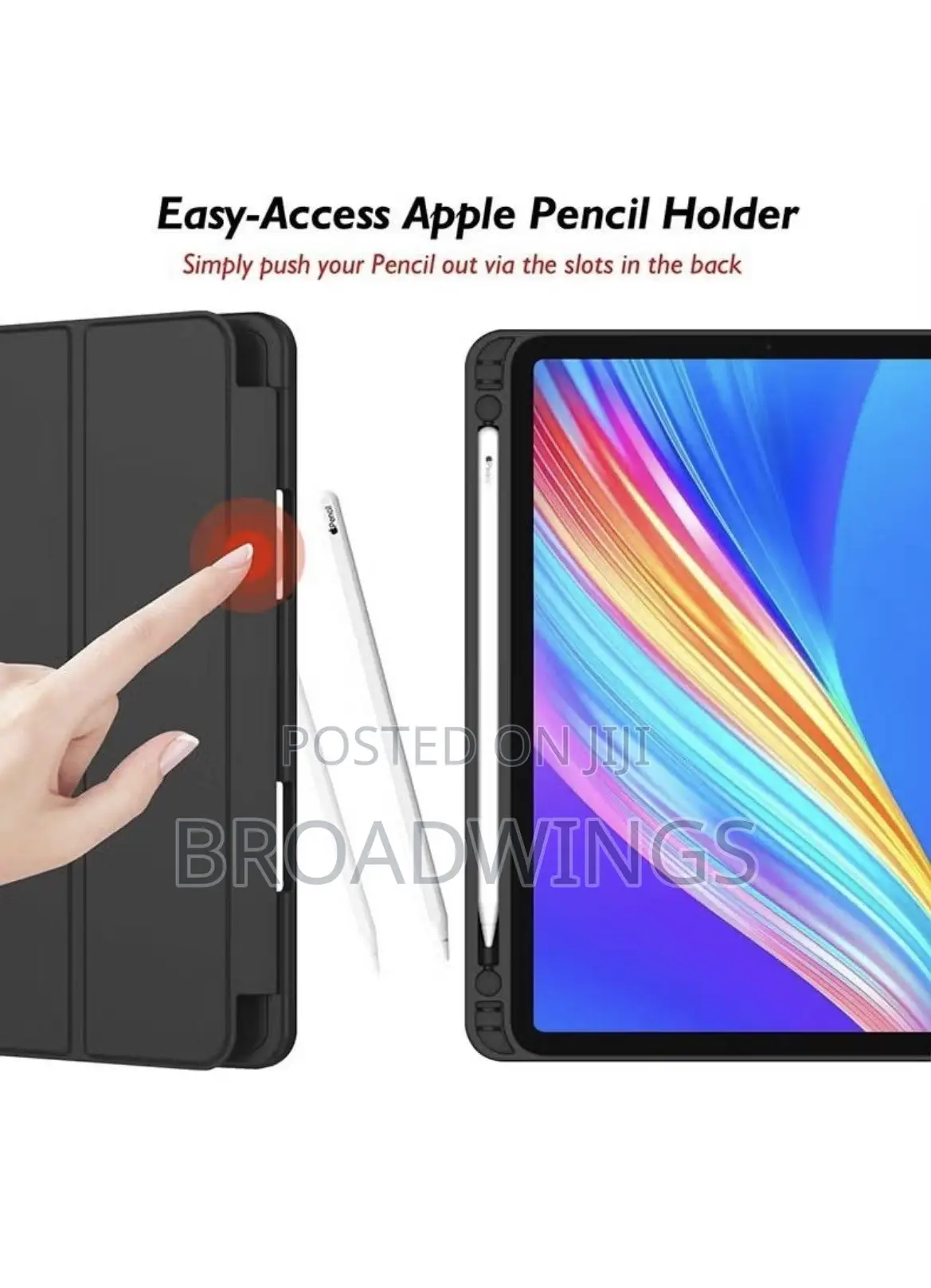iPad Pro M4 Case With Pencil Holder