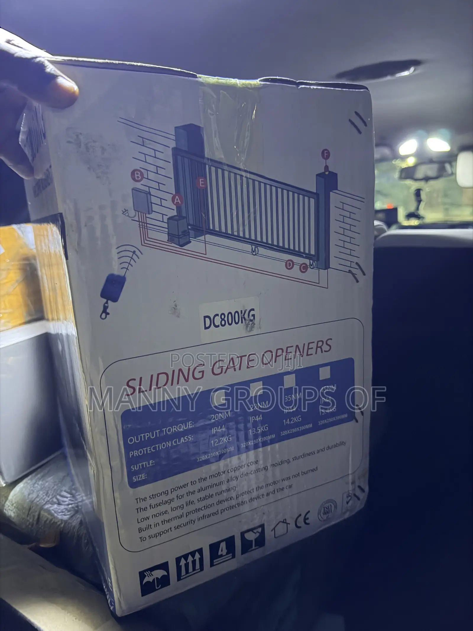 Solar Powered Gate Sliding Machine