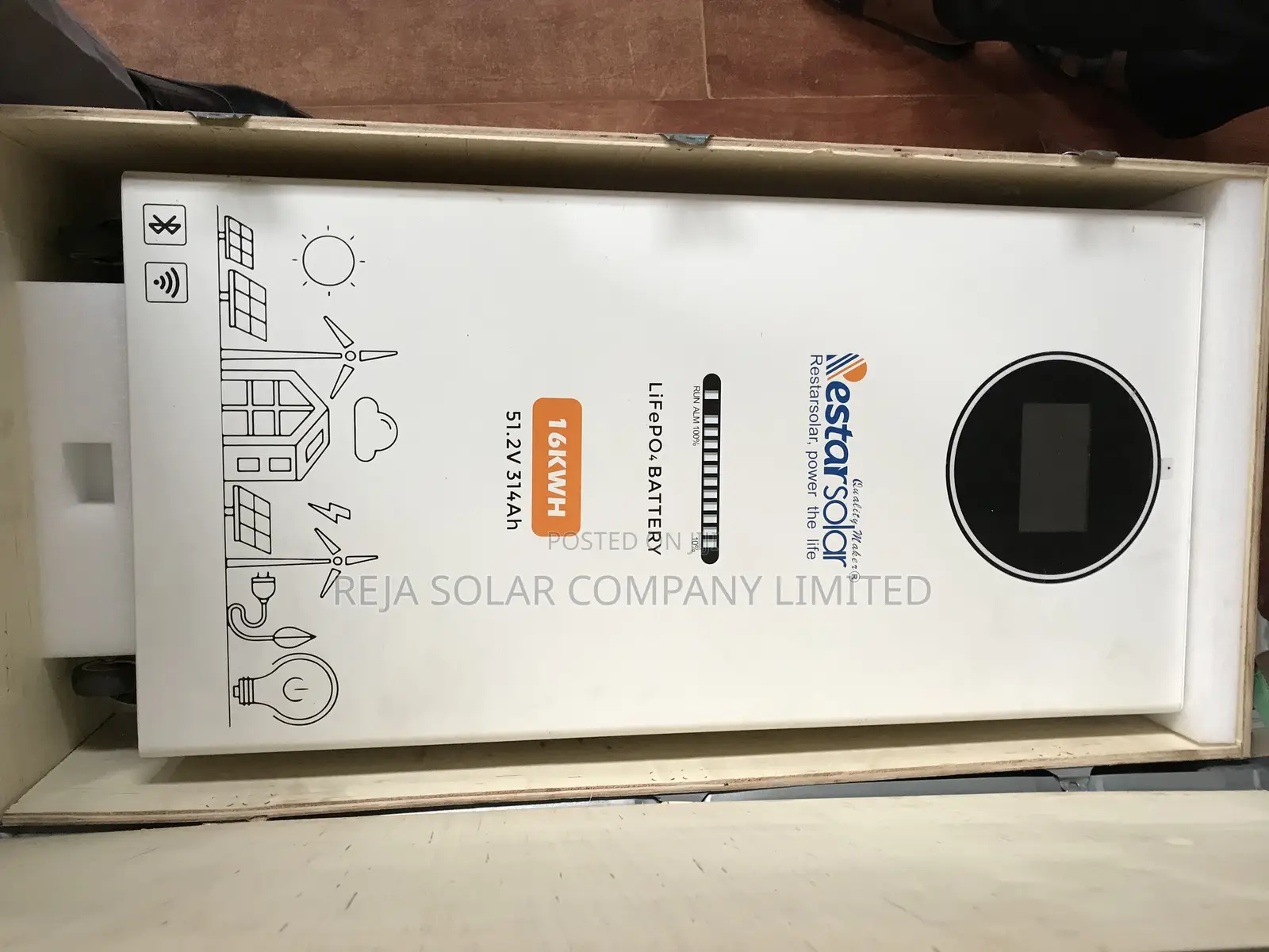 16kwh 314ah 51.2V Lithium Battery