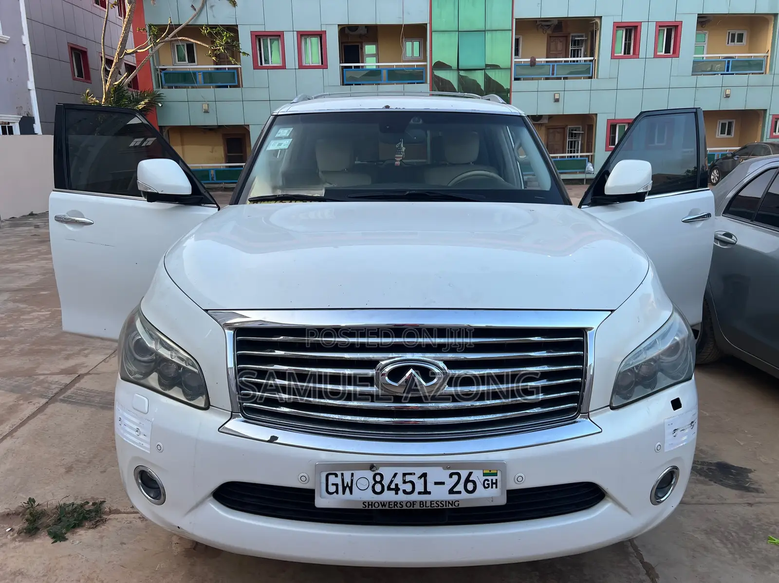 Infiniti QX80 2014 White
