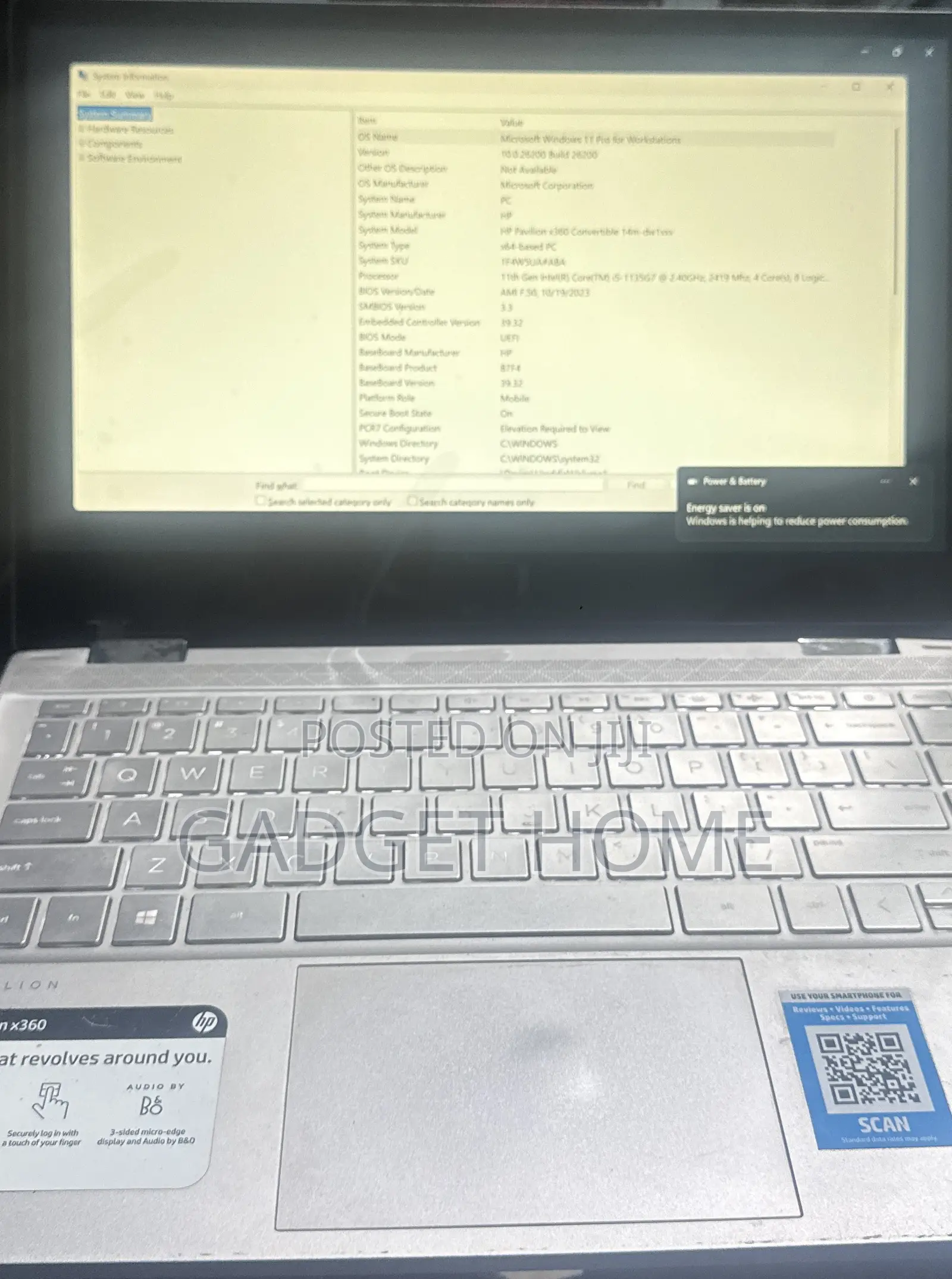 Laptop HP Pavilion x360 32GB Intel Core i5 SSD 512GB