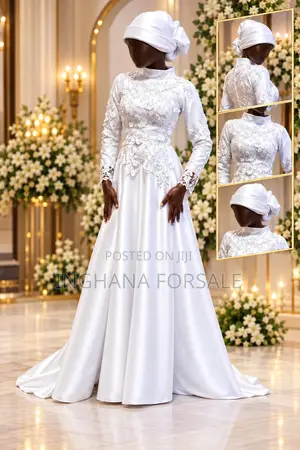Luxury Wedding Dress Bridal Dress Starting From ₵3000