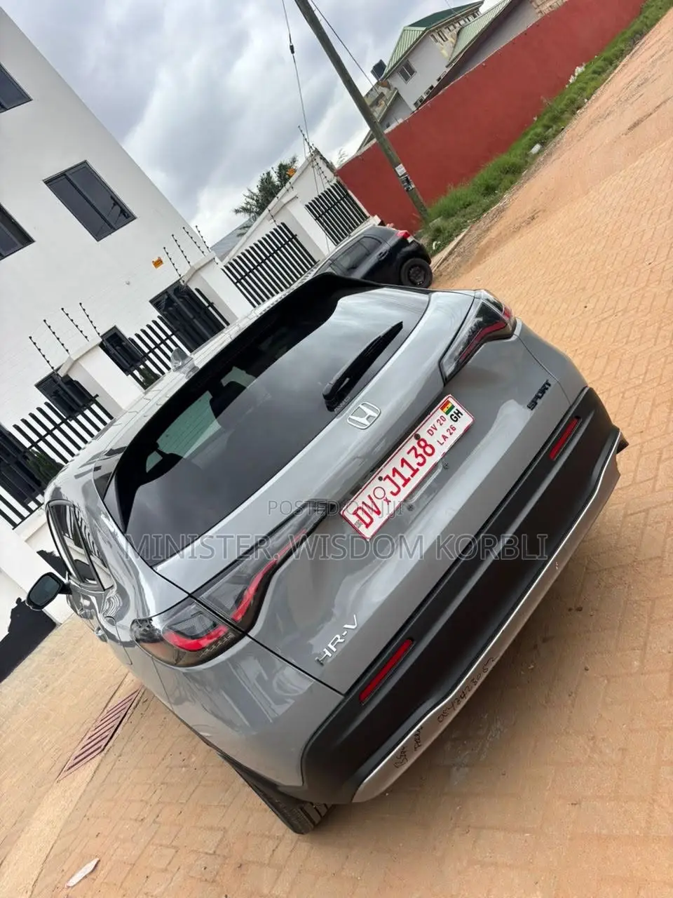 New Honda HR-V 2025 Gray