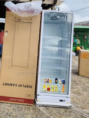 Optimized New Zara-600df 1 Door 591 Liters Display Glass Fridge