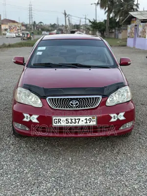 Toyota Corolla LE 2007 Red