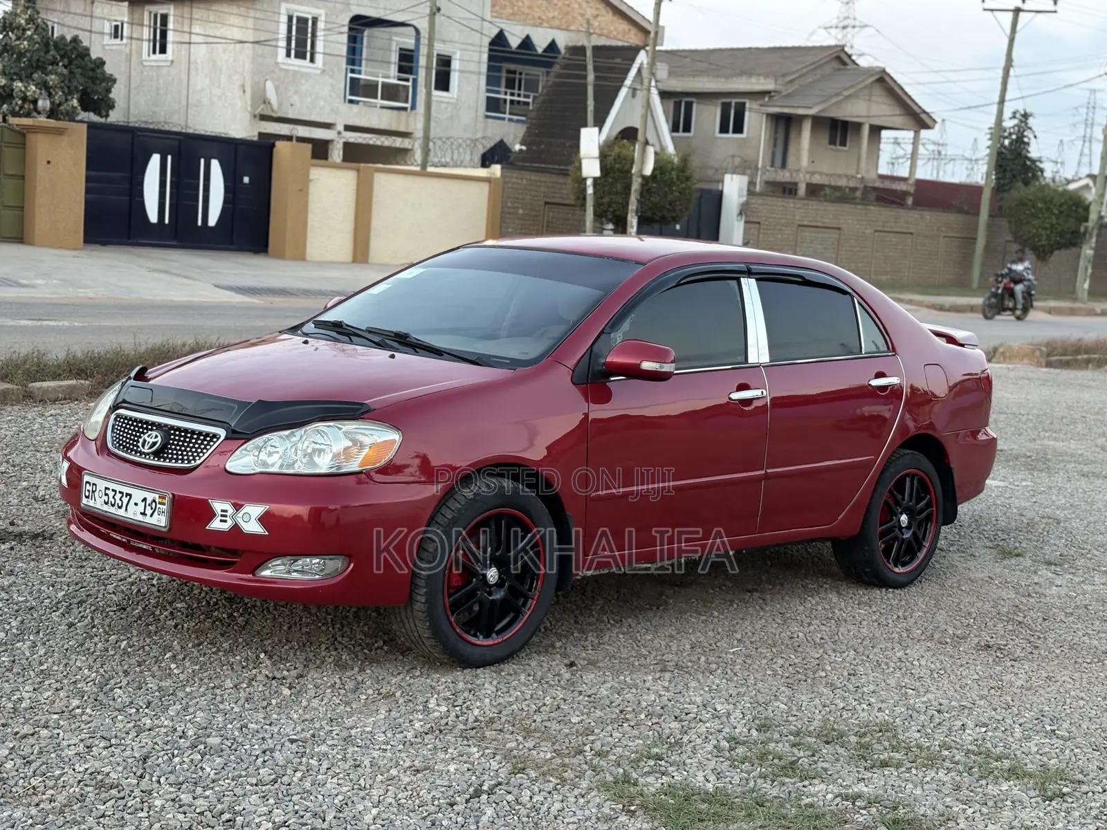 Toyota Corolla LE 2007 Red