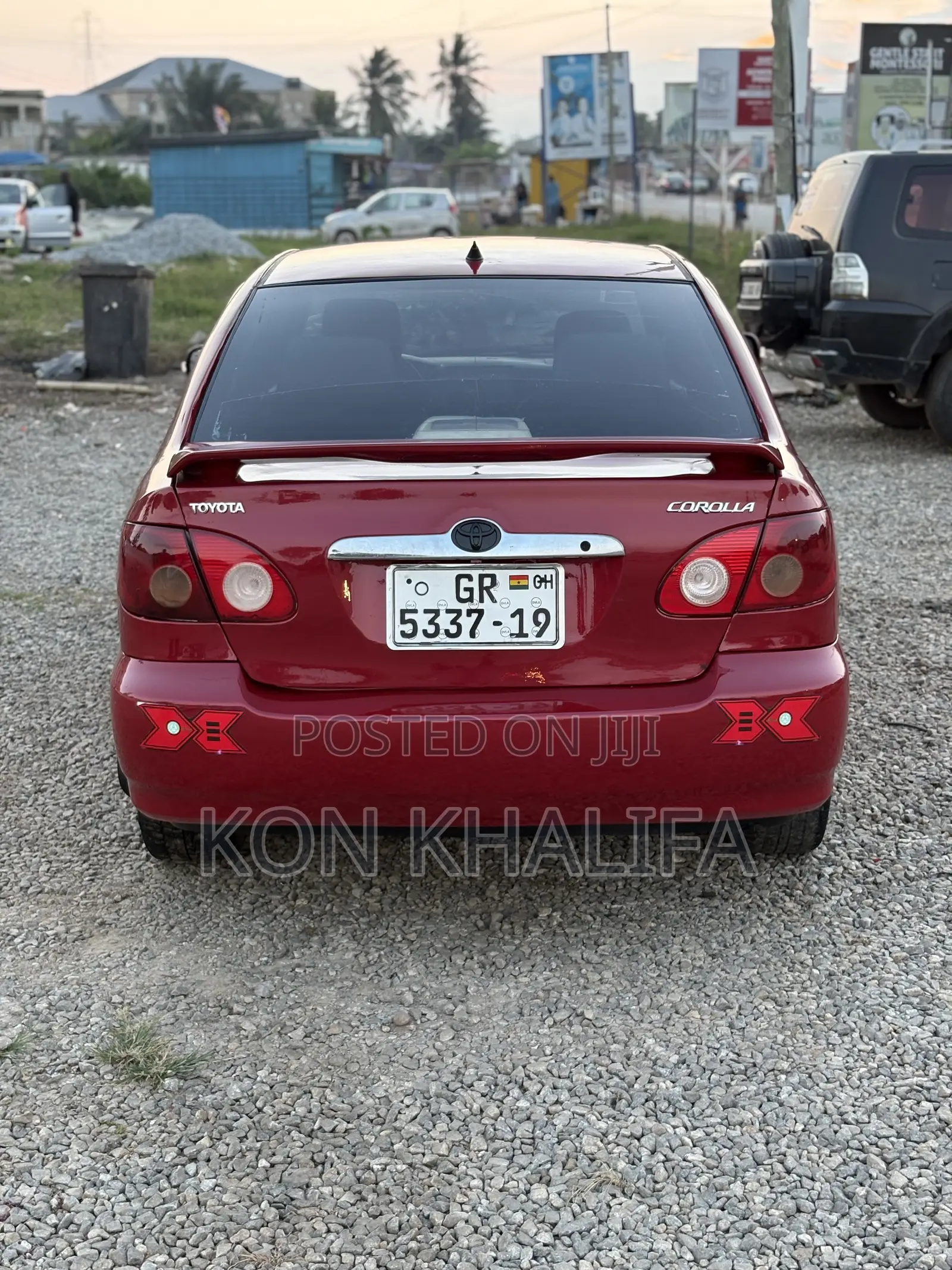 Toyota Corolla LE 2007 Red