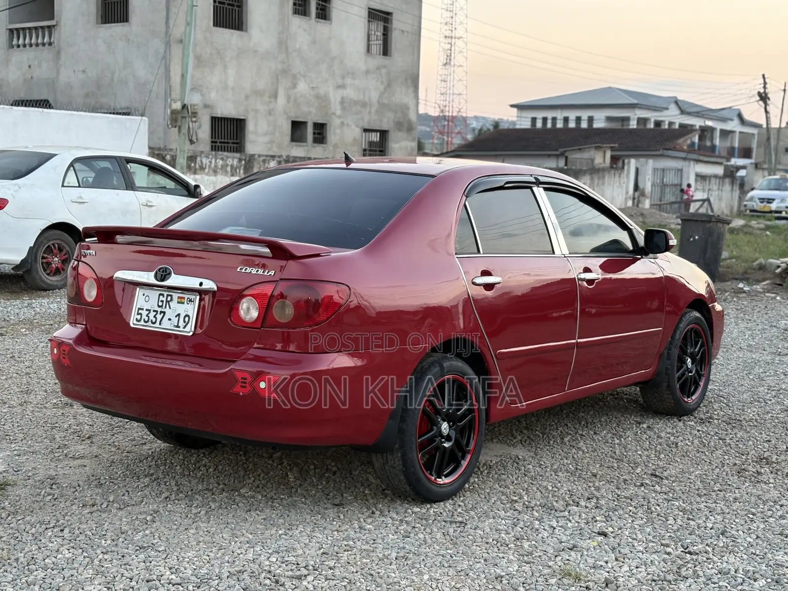 Toyota Corolla LE 2007 Red