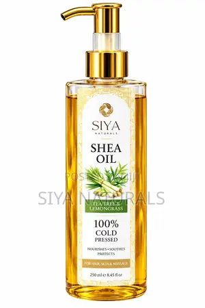 Lemongrass Tea Tree Shea Oil – Natural Body Oil | Siya Naturals