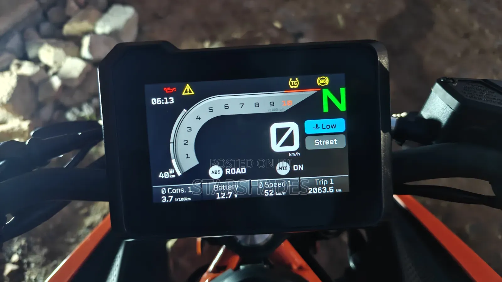 New KTM 2024 Orange