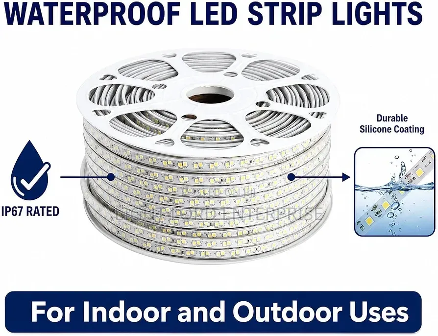 Modest Sure 100meters 3eye Single Color Rope Light Warm/White/Blue/Gre