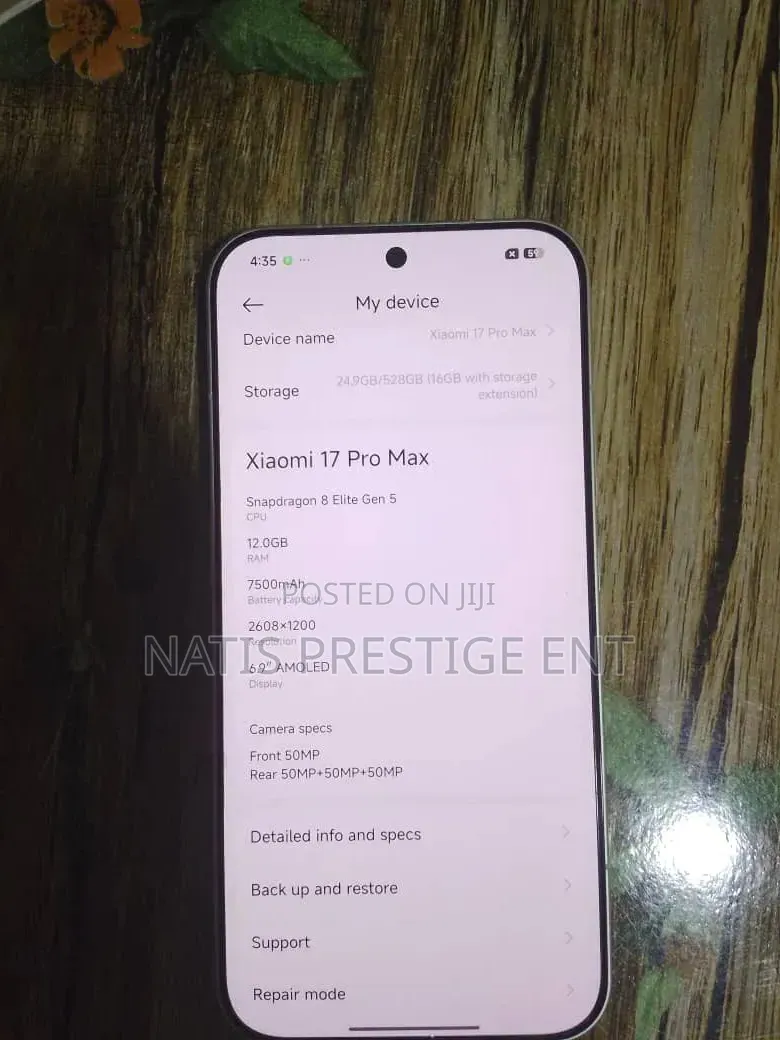 Xiaomi 17 Pro Max 512 GB White