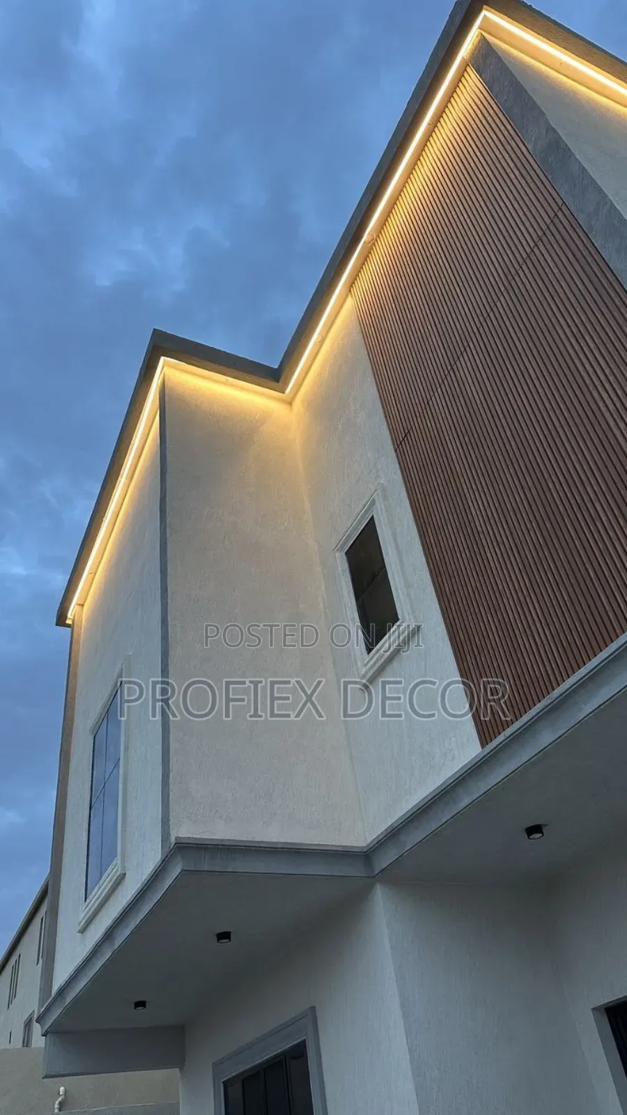 Exterior Fluted Panels