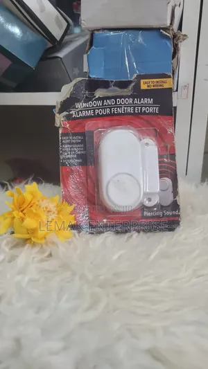 Magnetic Window and Door Alarm Designed Easy, Wire-Free Home Security.