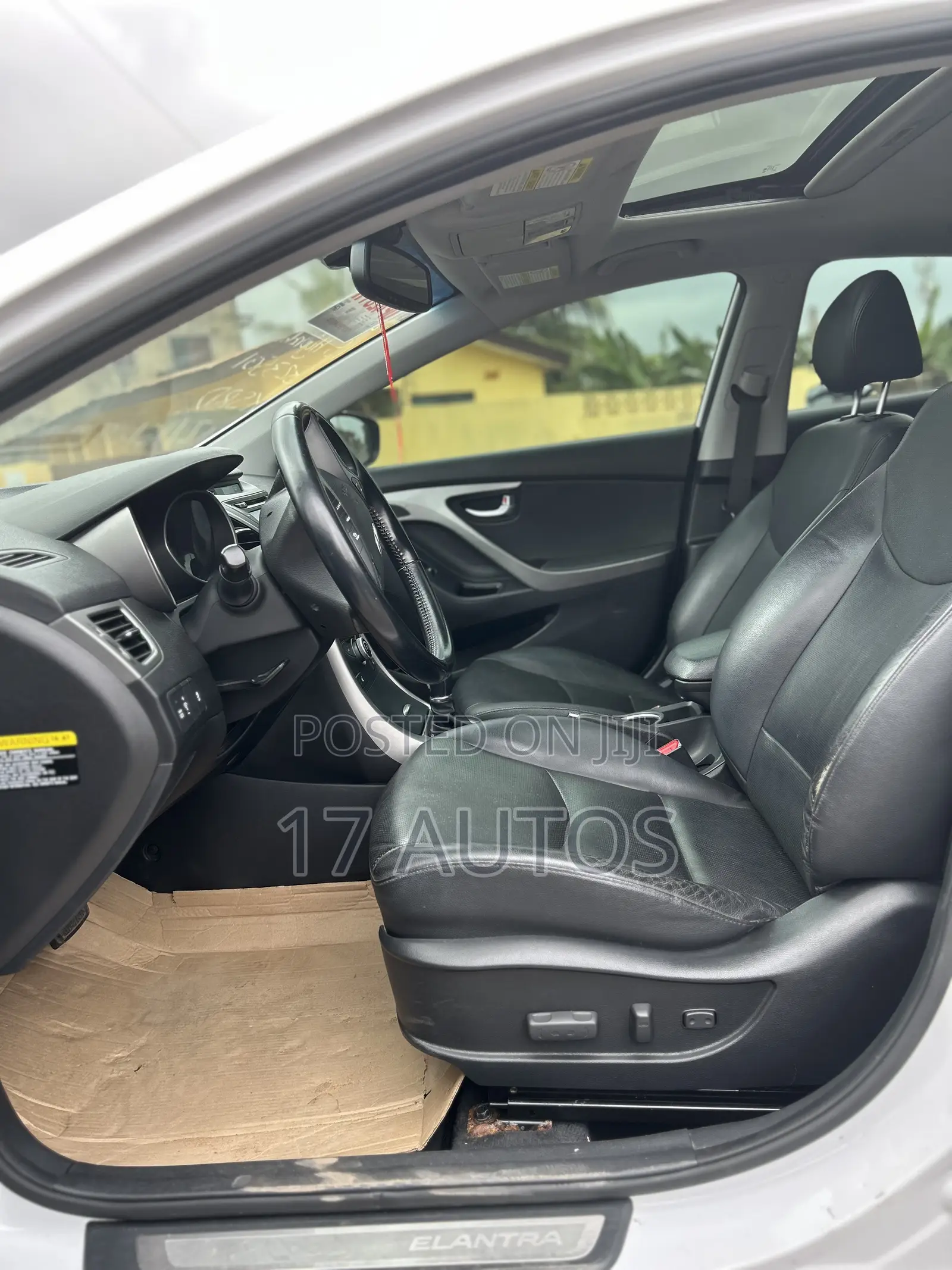 Hyundai Elantra Sport 4dr Sedan (2.0L 4cyl 6A) 2014 White