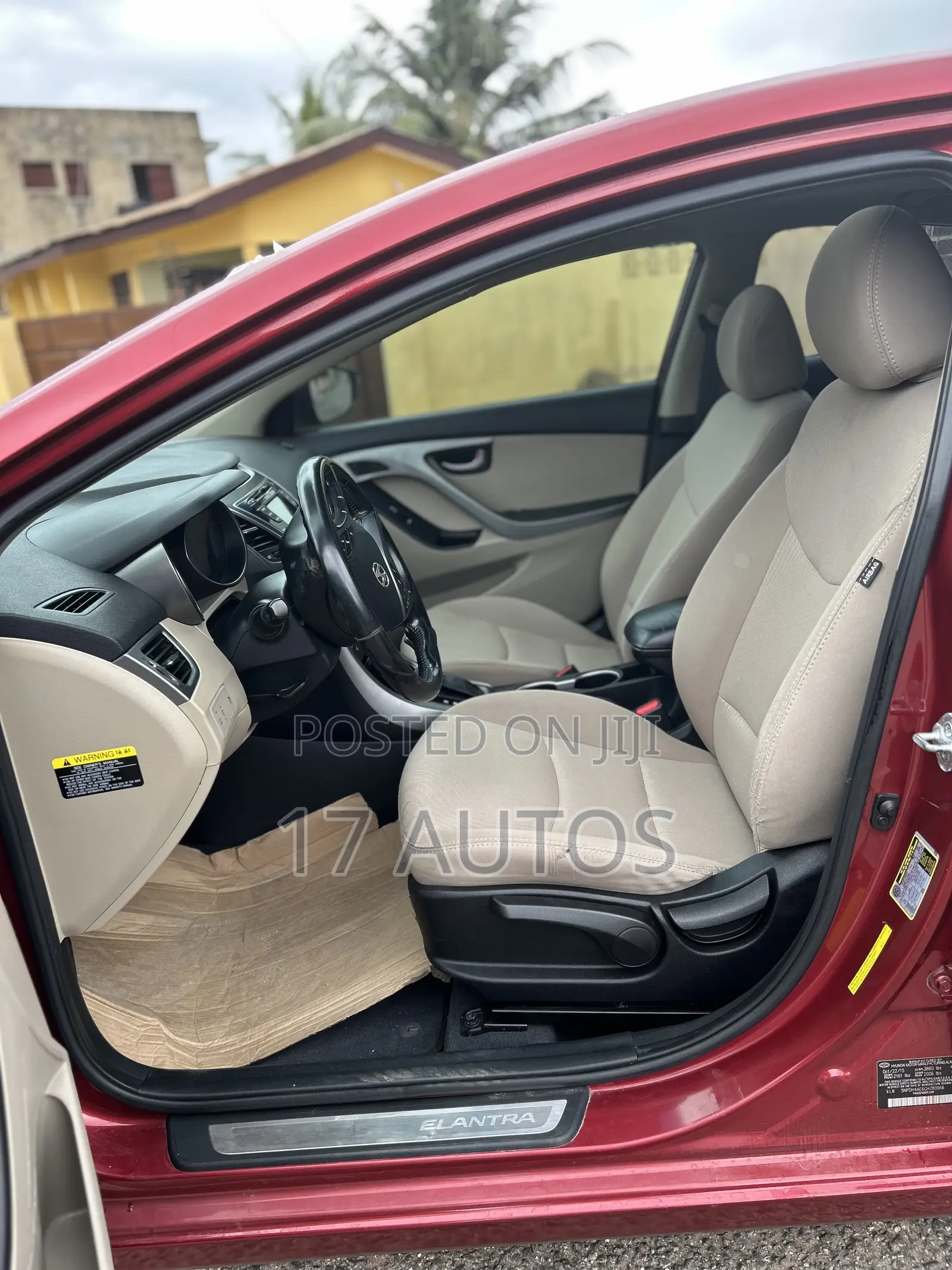 Hyundai Elantra SE 4dr Sedan (1.8L 4cyl 6A) 2015 Red