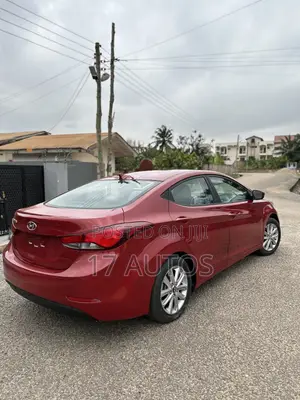 Hyundai Elantra Limited 4dr Sedan (1.8L 4cyl 6A) 2014 Red