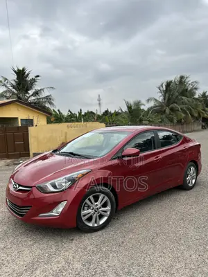 Hyundai Elantra Limited 4dr Sedan (1.8L 4cyl 6A) 2014 Red