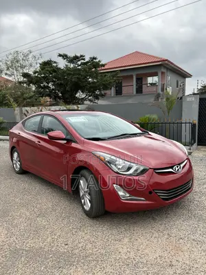 Hyundai Elantra Limited 4dr Sedan (1.8L 4cyl 6A) 2014 Red