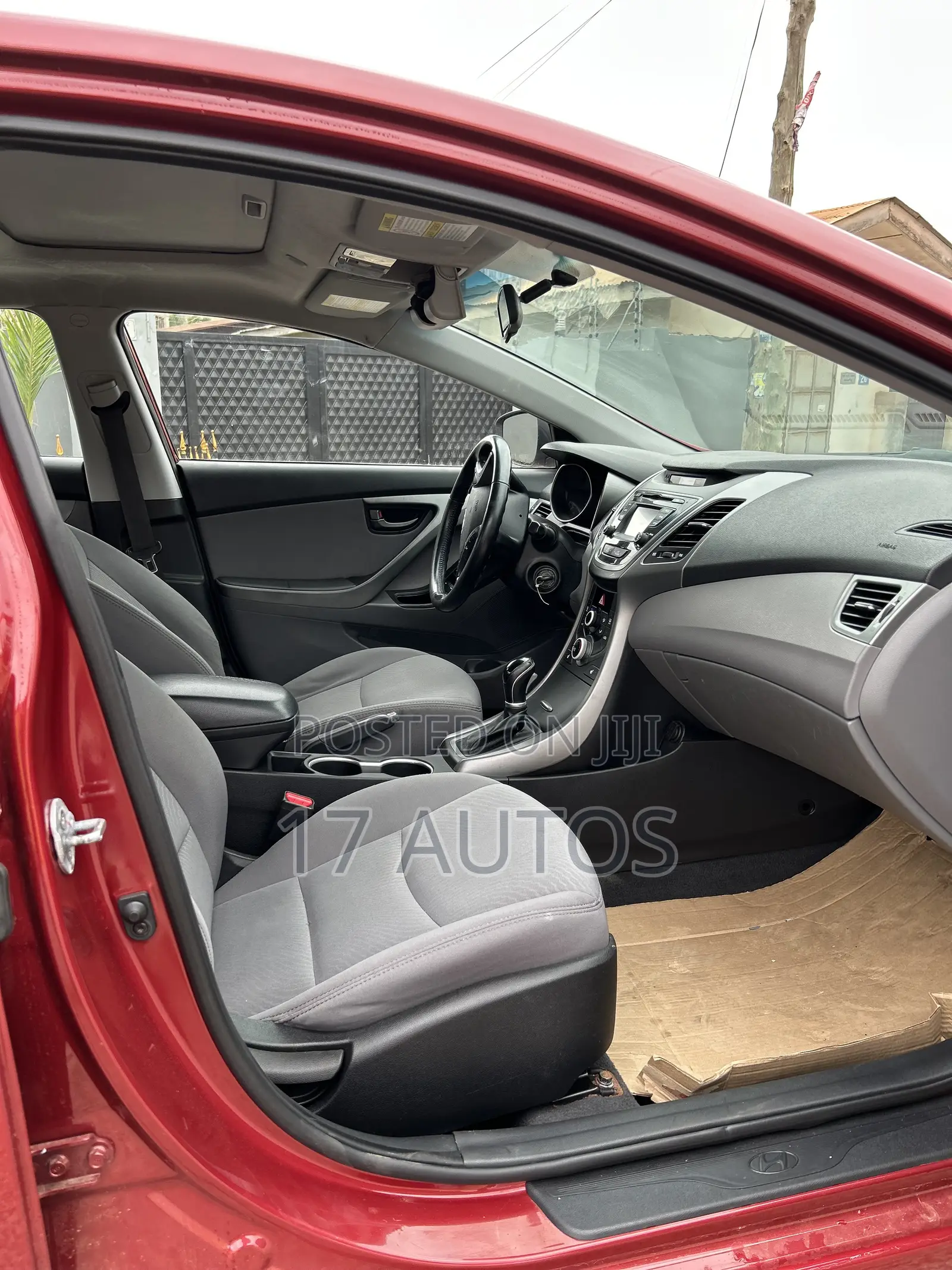 Hyundai Elantra Limited 4dr Sedan (1.8L 4cyl 6A) 2014 Red
