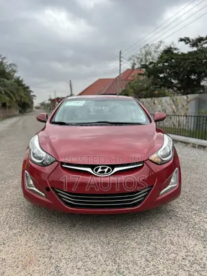 Hyundai Elantra Limited 4dr Sedan (1.8L 4cyl 6A) 2014 Red