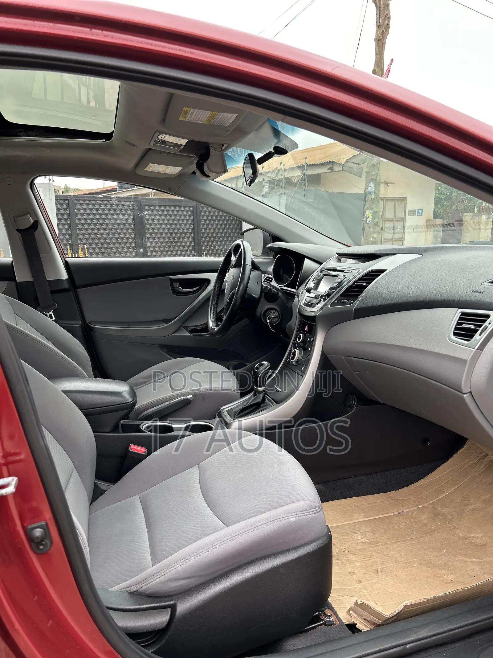 Hyundai Elantra Limited 4dr Sedan (1.8L 4cyl 6A) 2014 Red