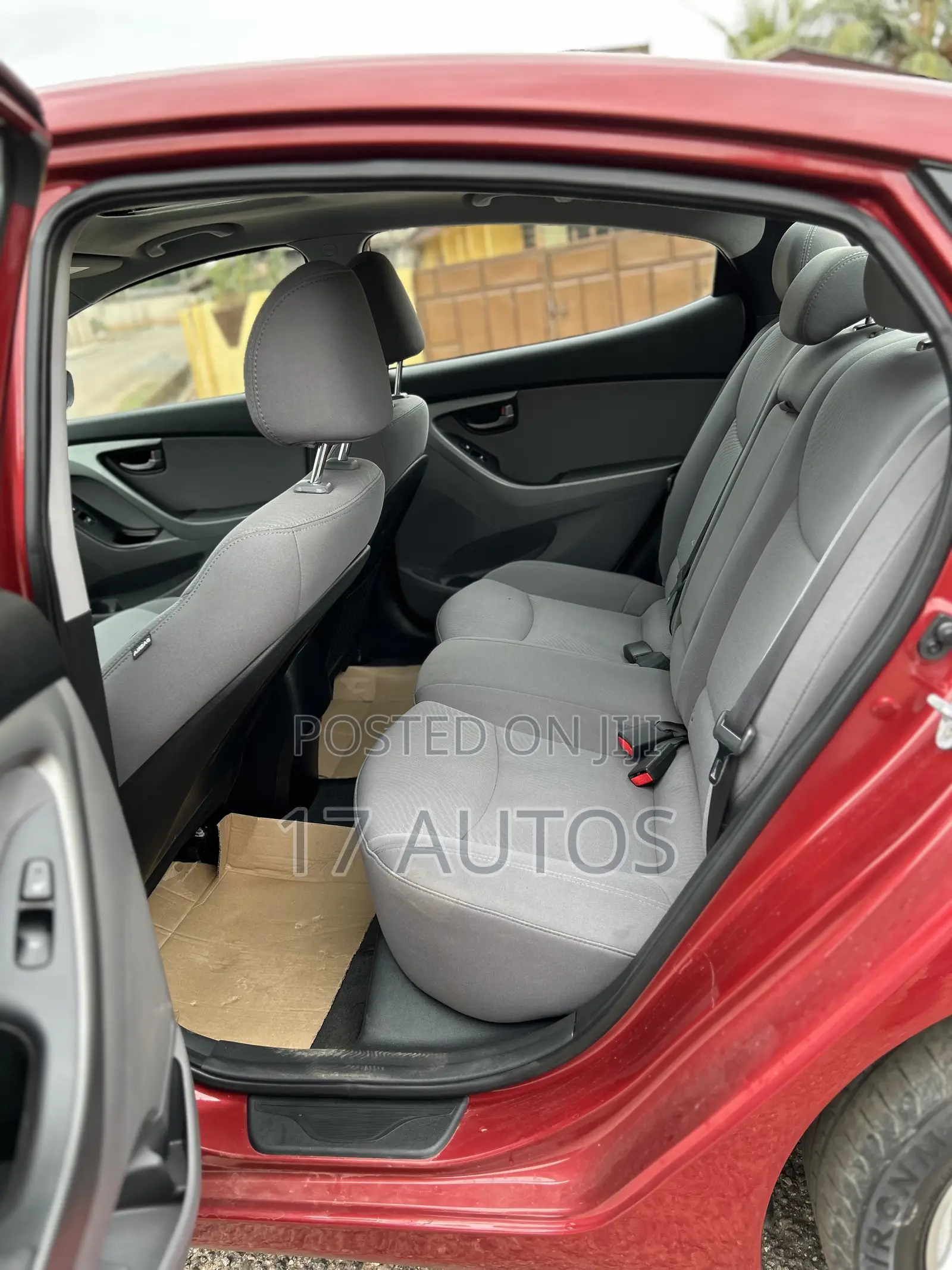 Hyundai Elantra Limited 4dr Sedan (1.8L 4cyl 6A) 2014 Red