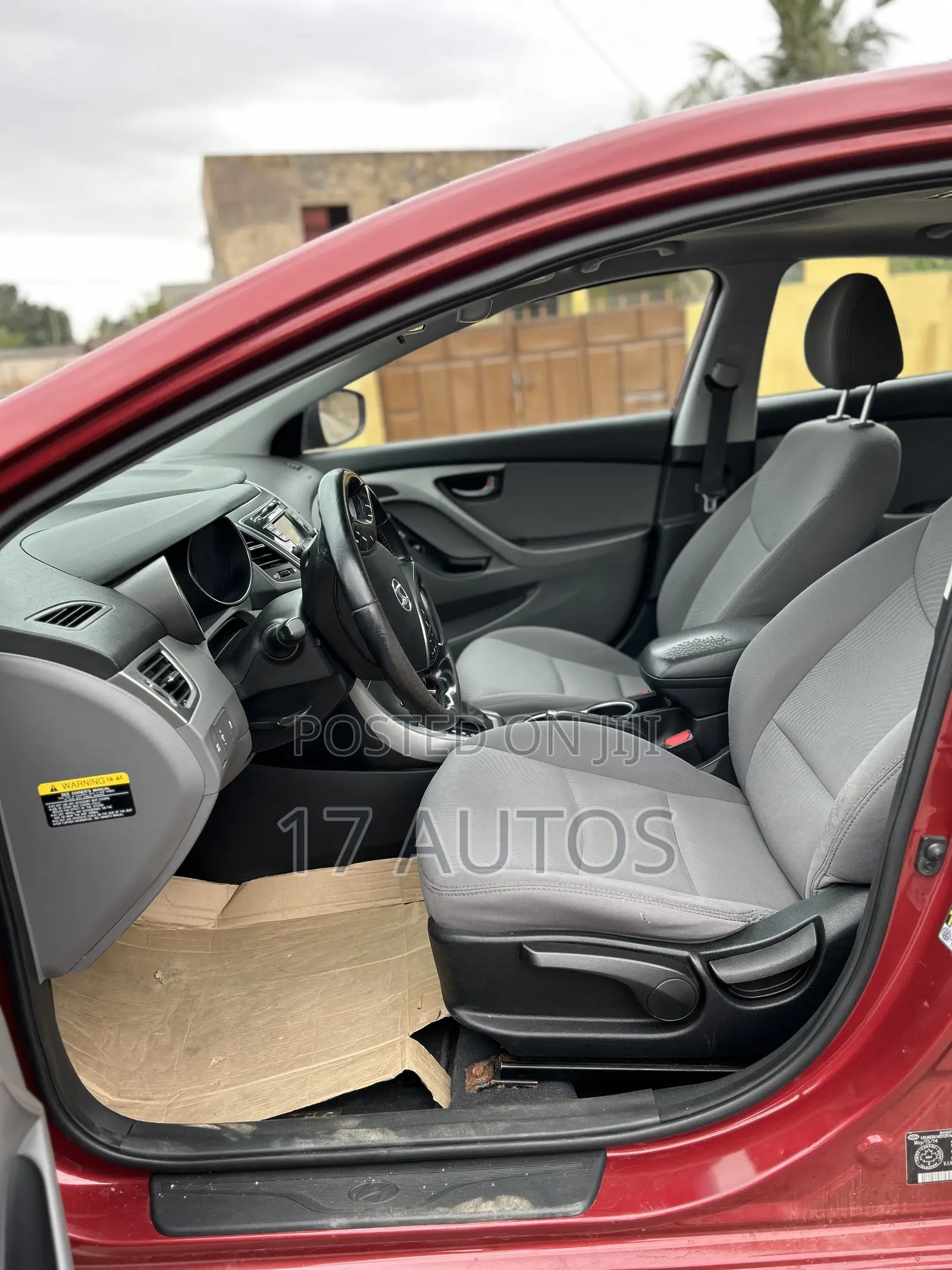 Hyundai Elantra Limited 4dr Sedan (1.8L 4cyl 6A) 2014 Red