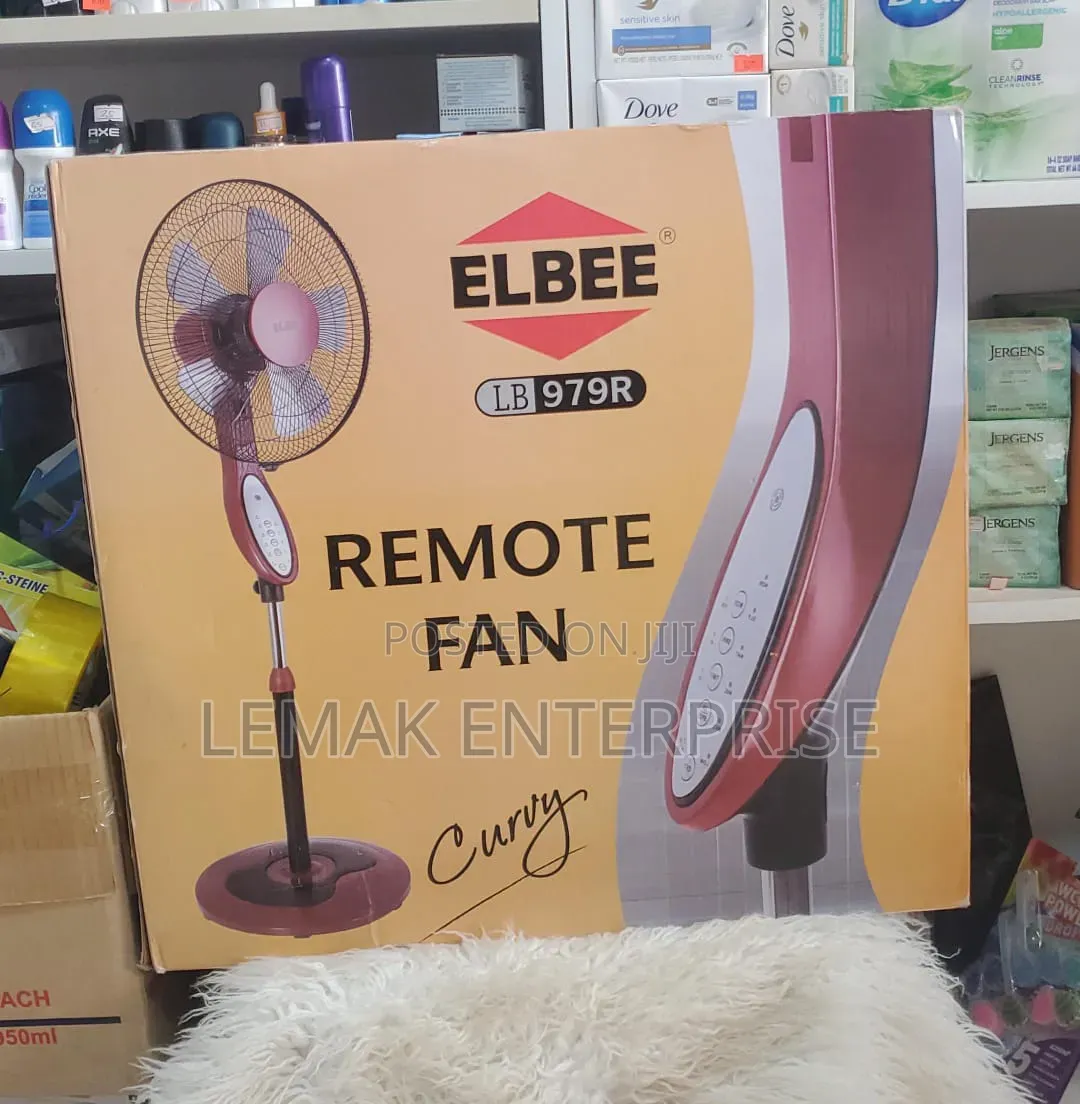 ELBEE LB 979R "Curvy" Remote Fan.