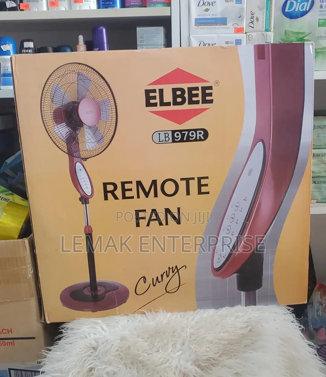 ELBEE LB 979R "Curvy" Remote Fan.