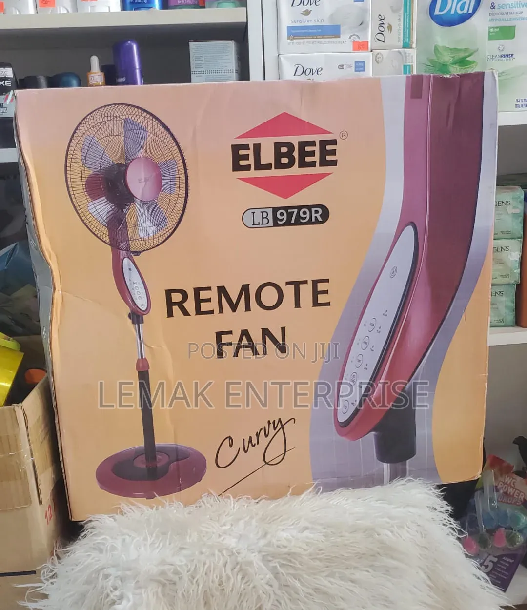 ELBEE LB 979R "Curvy" Remote Fan.