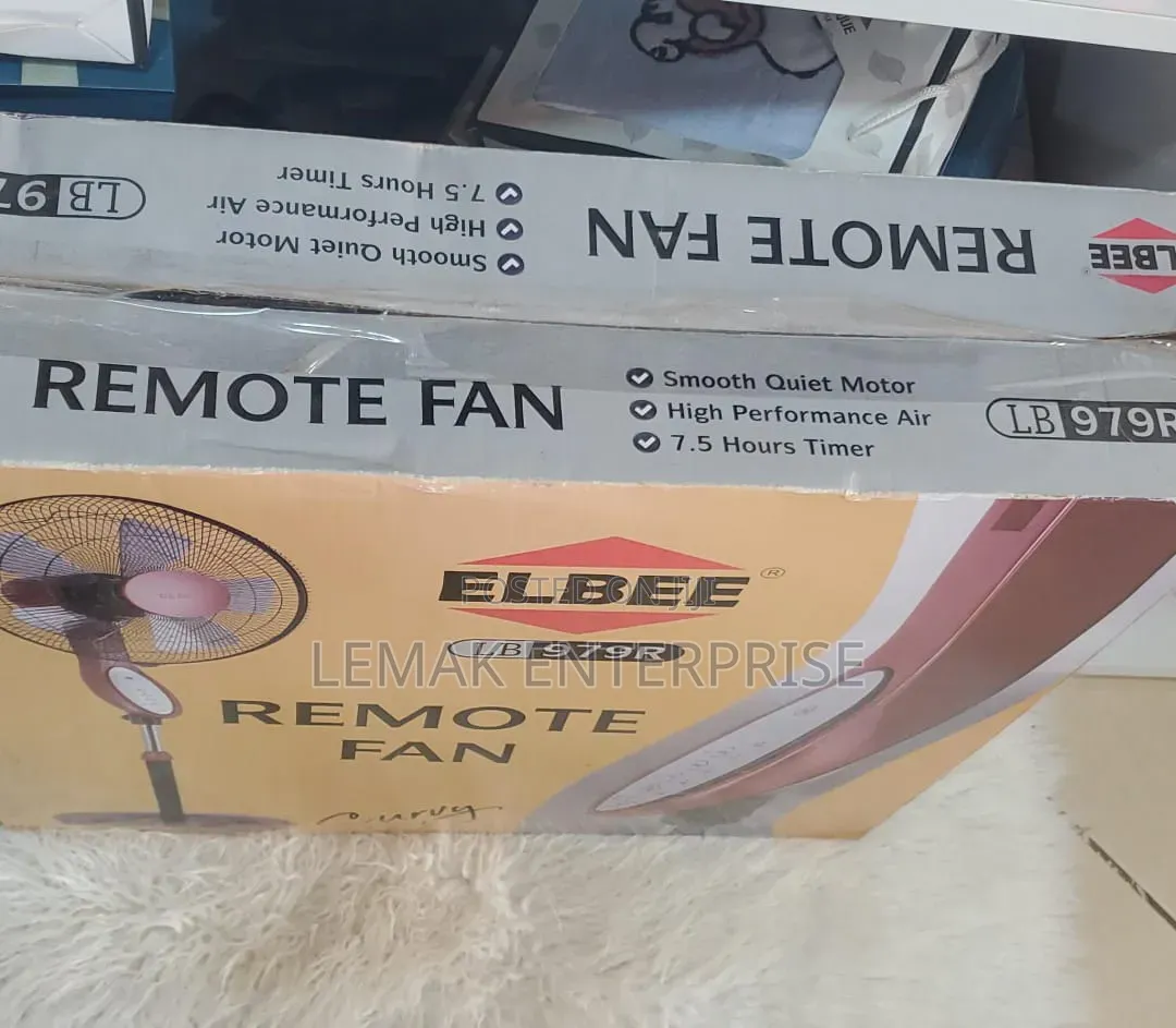 ELBEE LB 979R "Curvy" Remote Fan.