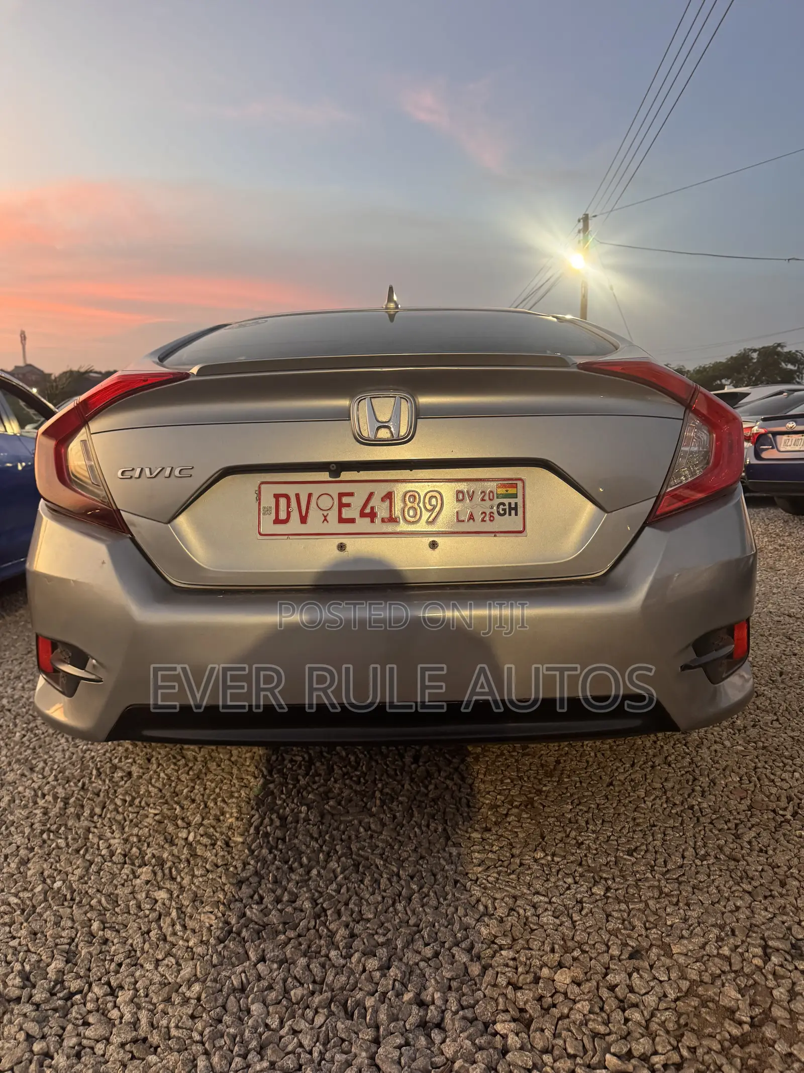 Honda Civic EX 4dr Sedan (1.5L 4cyl) 2016 Silver