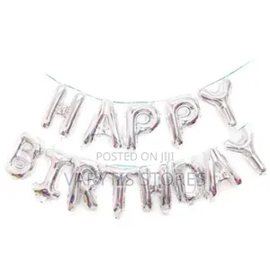 Happy Birthday Foil Balloons