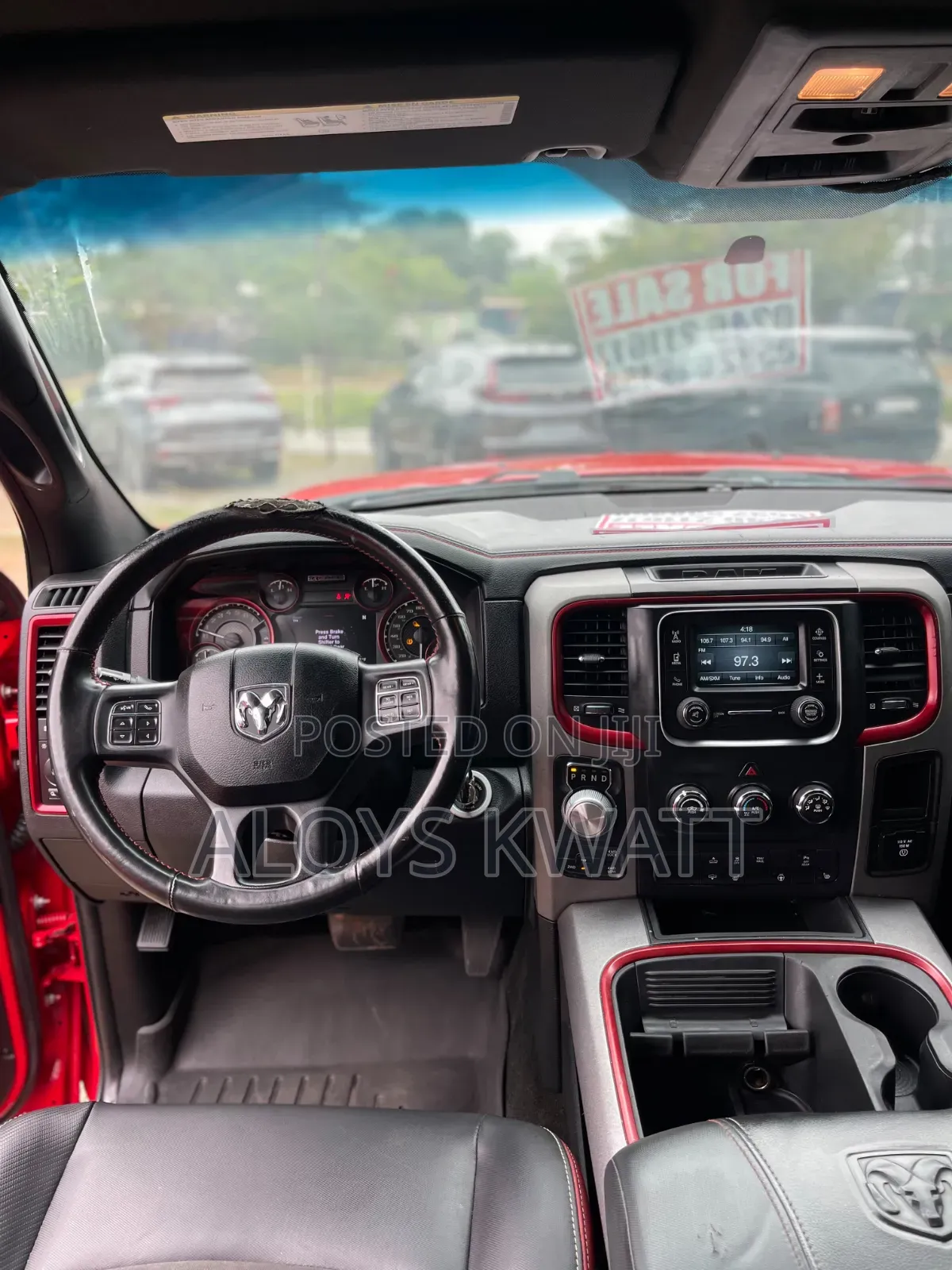 RAM 1500 2016 Red