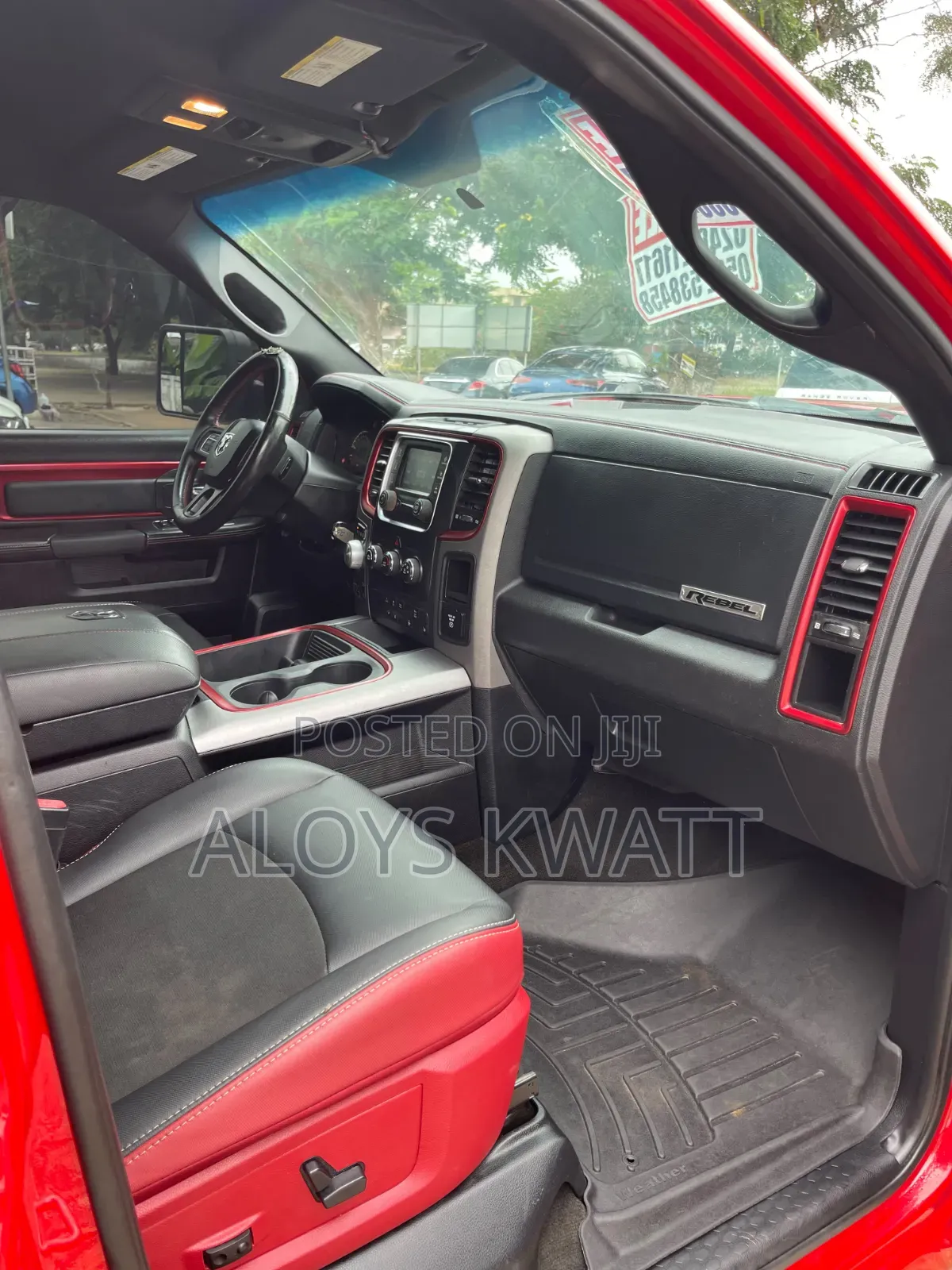 RAM 1500 2016 Red