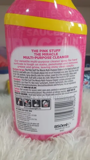 The Pink Stuff. The Miracle Multi-Purpose Cleaner.850ml of Stardrops