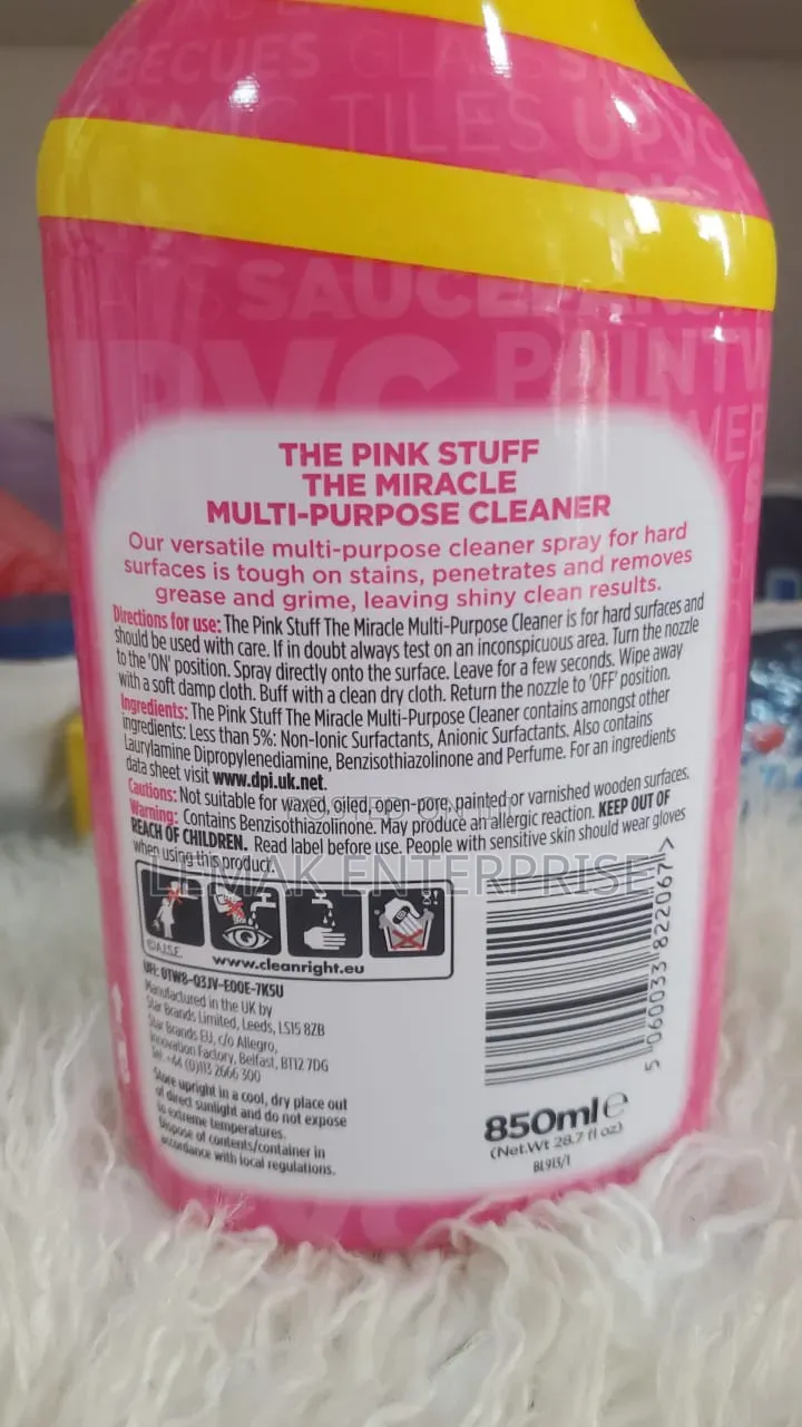 The Pink Stuff. The Miracle Multi-Purpose Cleaner.850ml of Stardrops