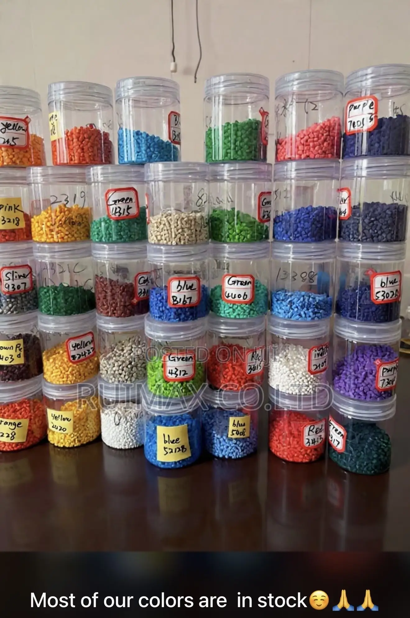 Supply All Kinds of Colored Masterbatch