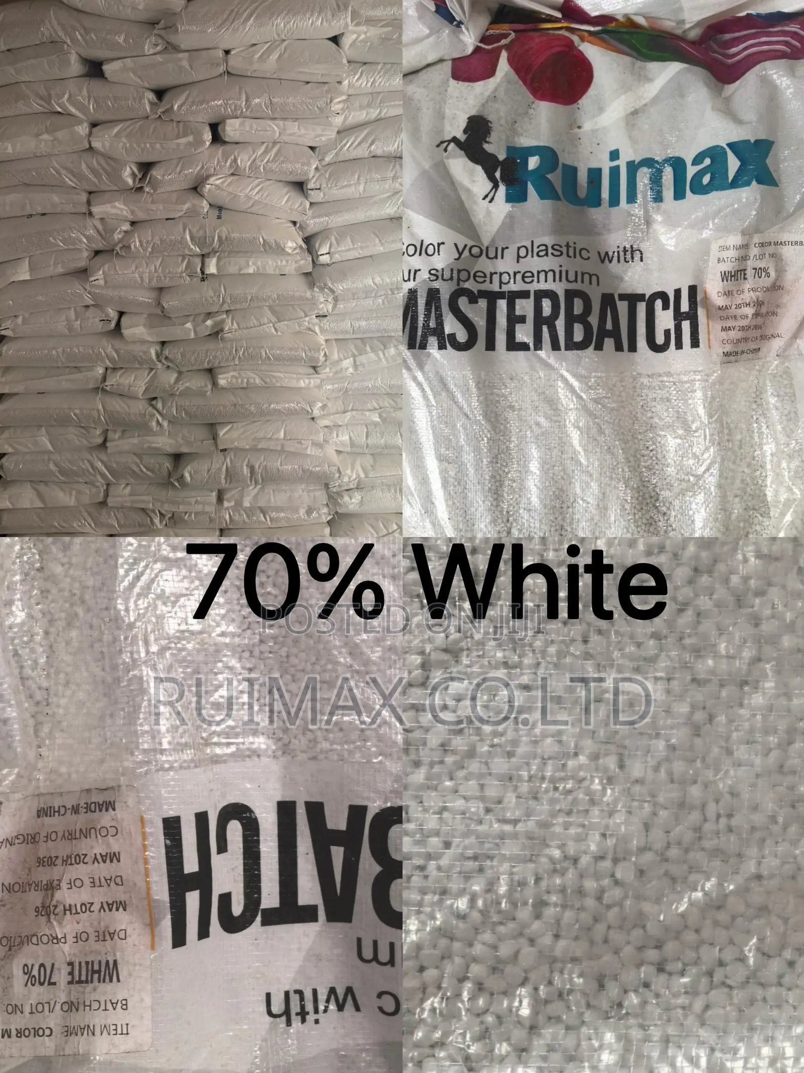 Supply All Kinds of Colored Masterbatch