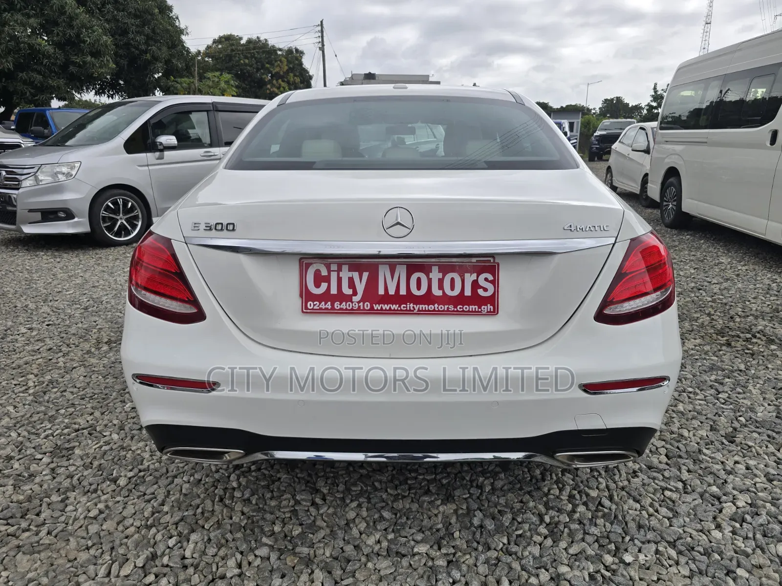 Mercedes-Benz E300 4Matic AWD Sedan (2.0L 4cyl 9A) 2017 White