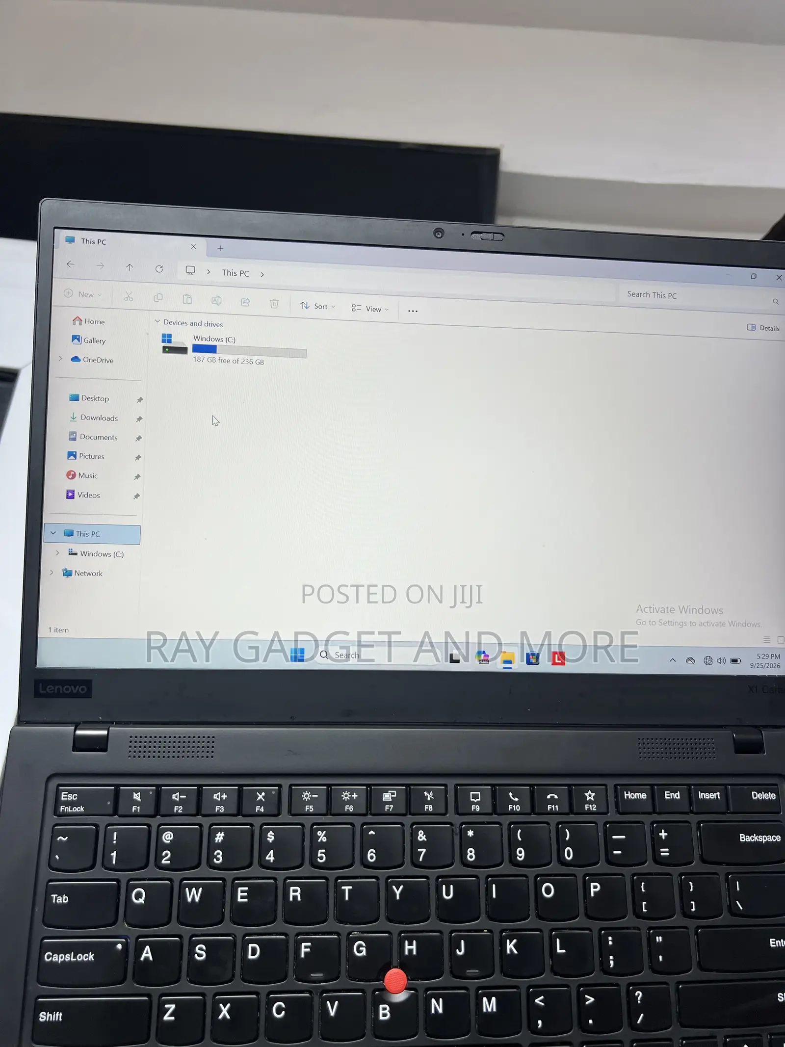 Laptop Lenovo ThinkPad X1 Carbon 8GB Intel Core i5 SSD 256GB