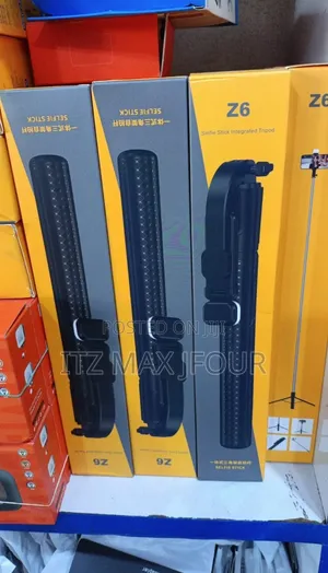 Selfie Stick Integrated Tripod Z6