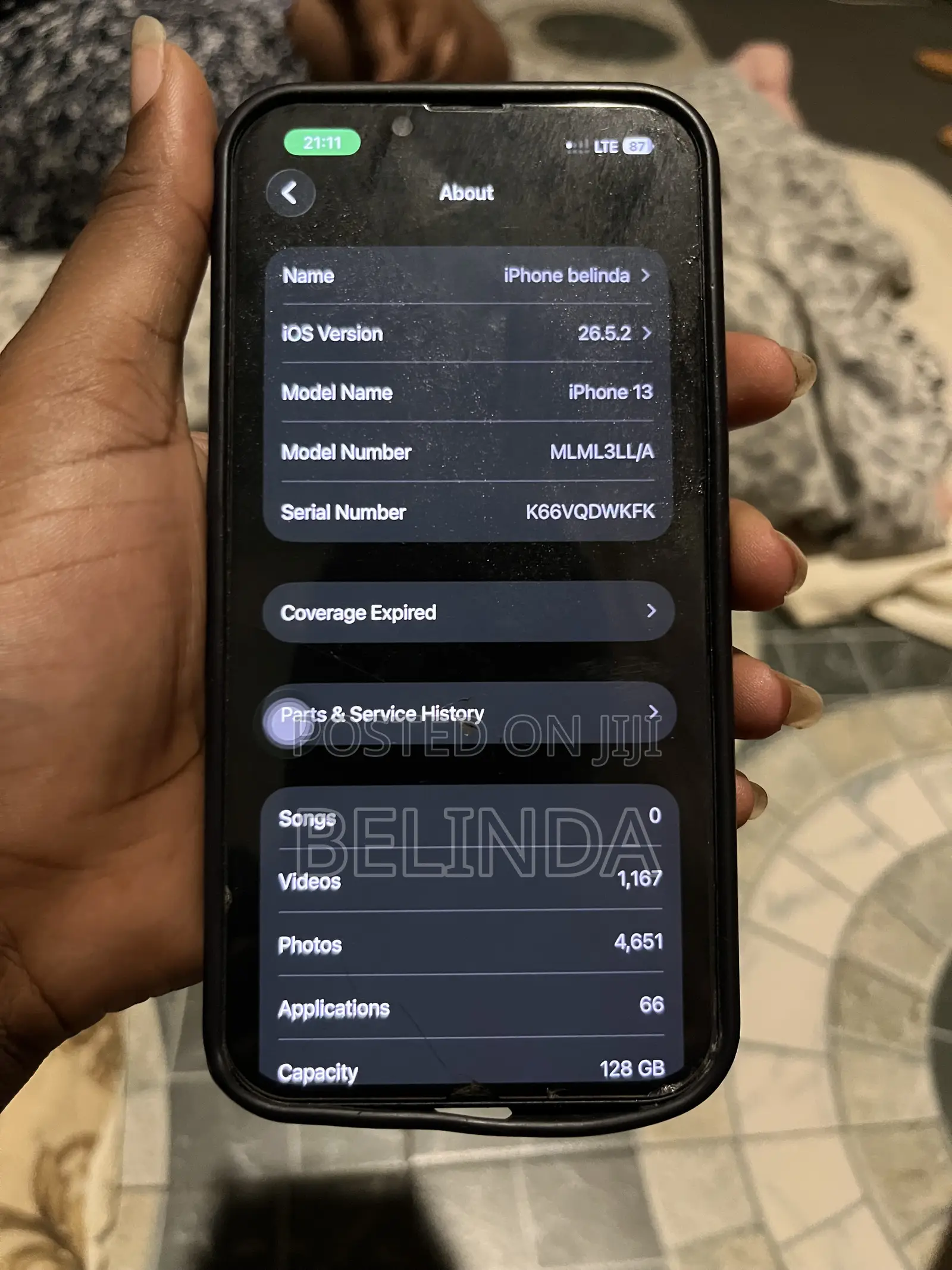 Apple iPhone 13 128 GB Black