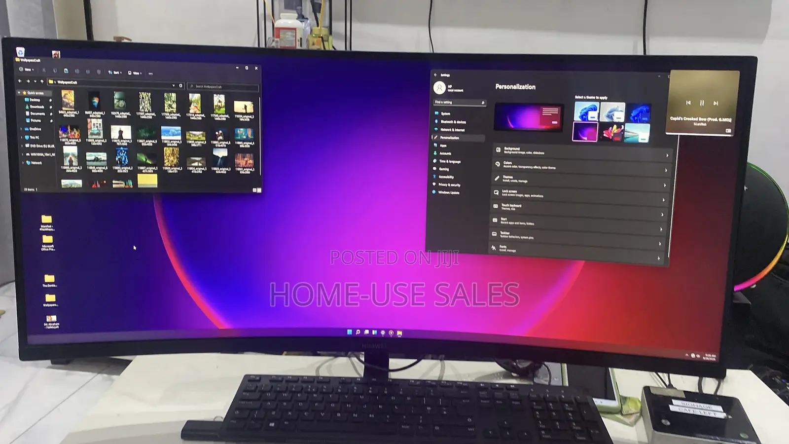Huawei 34inch Curve Monitor.
